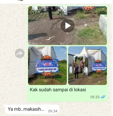 Pengiriman Karangan Bunga Kadujajar Malingping