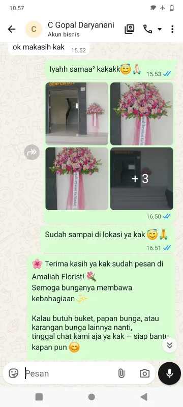 Pengiriman Karangan Bunga Kadujajar Malingping