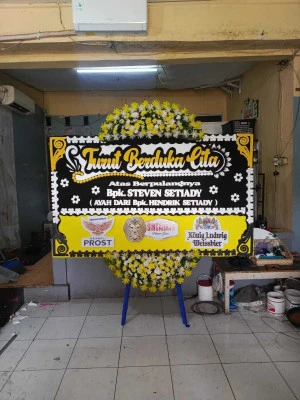 Papan Bunga di Kadujajar Malingping