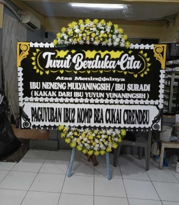 Papan Bunga di Kadujajar Malingping